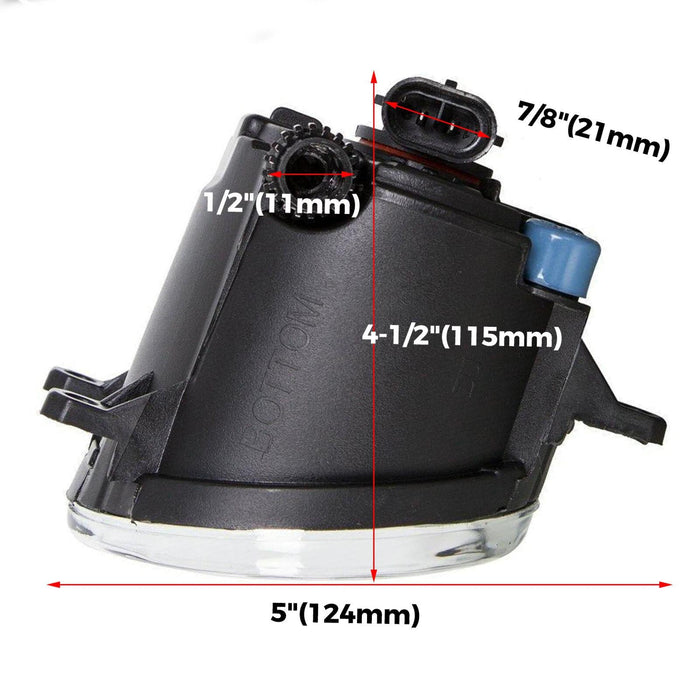 DURAFORCE New Pair Fog Lights Left Right RH LH Side Lamp For Lexus GS350 / GS450h / GS460