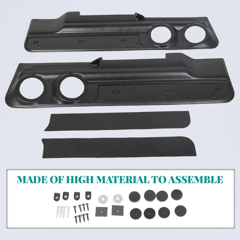 DURAFORCE Lower Door Panel 2-Speaker for 78-88 Monte Carlo Malibu El Camino Cutlass Regal