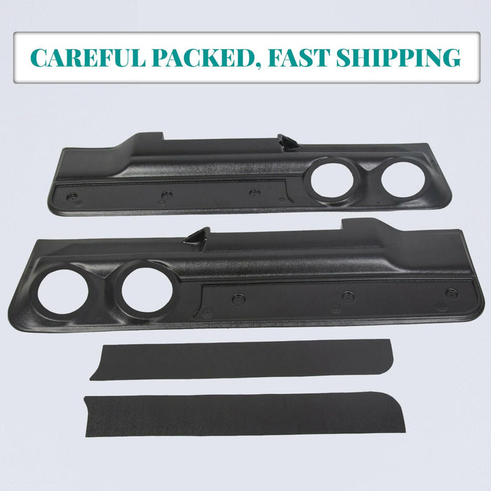 DURAFORCE Lower Door Panel 2-Speaker for 78-88 Monte Carlo Malibu El Camino Cutlass Regal