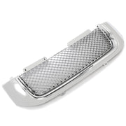 DURAFORCE For 02-08 GMC Envoy Chrome Luxury Mesh Style Front Upper Hood Bumper Grille