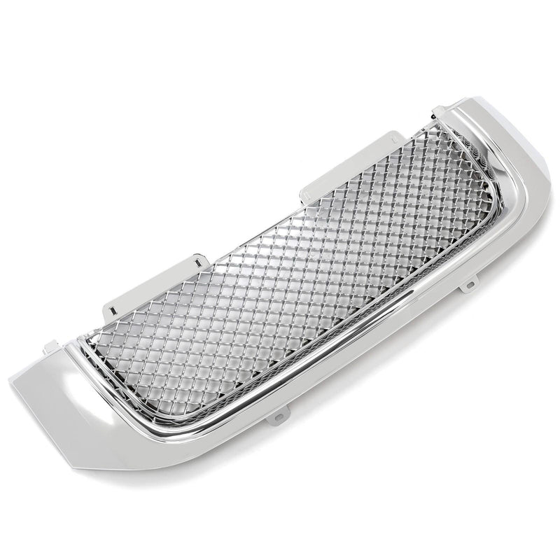 DURAFORCE For 02-08 GMC Envoy Chrome Luxury Mesh Style Front Upper Hood Bumper Grille