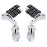 DURAFORCE 1-1/4" Engine Guard Mounts Clamps/ Highway Foot Pegs Footrest Fit For Harley