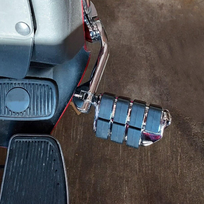 DURAFORCE 1-1/4" Engine Guard Mounts Clamps/ Highway Foot Pegs Footrest Fit For Harley