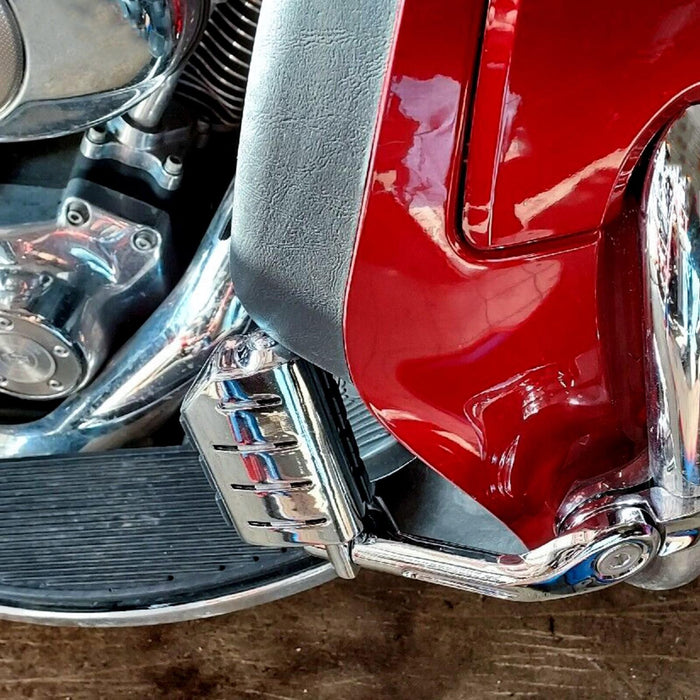 DURAFORCE 1-1/4" Engine Guard Mounts Clamps/ Highway Foot Pegs Footrest Fit For Harley