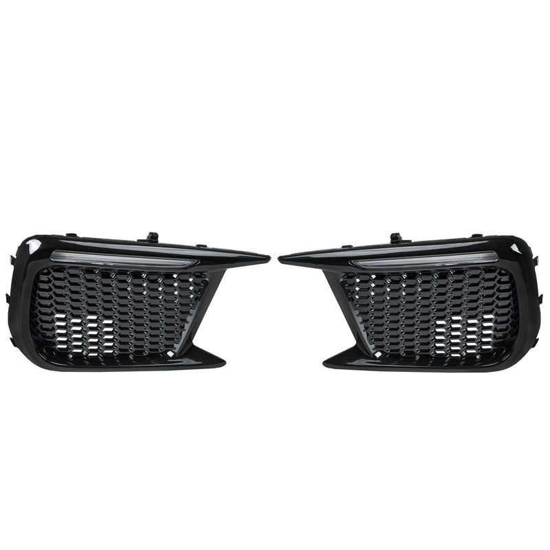 DURAFORCE Fog Lights Bezels with White/Amber Running LED DRL For 2018-up Subaru WRX STI