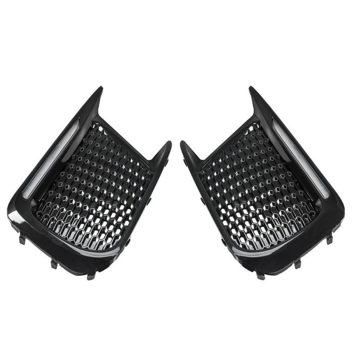 DURAFORCE Fog Lights Bezels with White/Amber Running LED DRL For 2018-up Subaru WRX STI