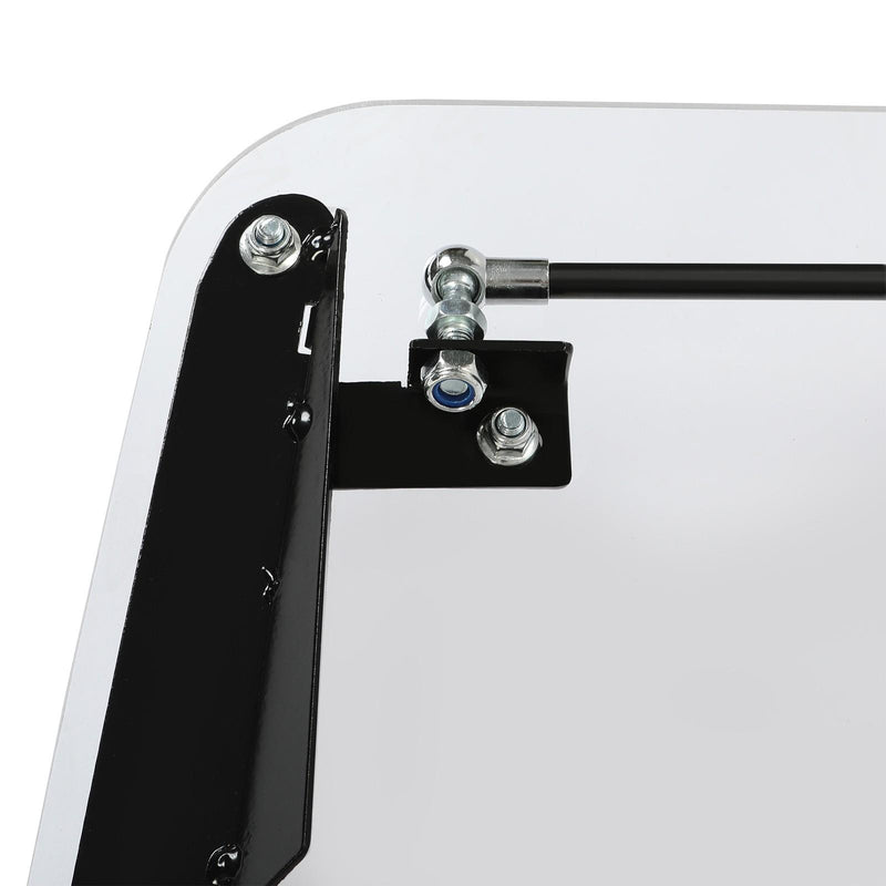 DURAFORCE Flip Windshield W/Hardware for Polaris Ranger 2013-UP XP 900/2014-UP XP 900 Crew