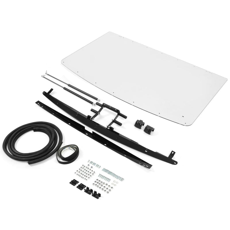 DURAFORCE Flip Windshield W/Hardware for Polaris Ranger 2013-UP XP 900/2014-UP XP 900 Crew