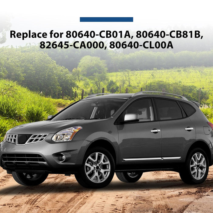 DURAFORCE For Nissan Murano 3.5L 03-2007 Outside Door Handle Chrome Front Left Driver Side