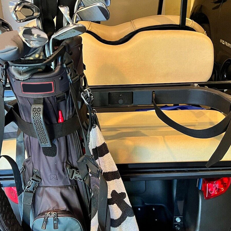 DURAFORCE Universal Golf Bag Holder Bracket Attachment Cart Rear For EZGO Club Car Yamaha