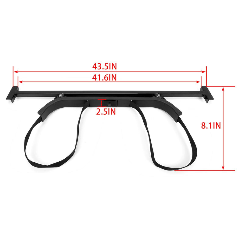DURAFORCE Universal Golf Bag Holder Bracket Attachment Cart Rear For EZGO Club Car Yamaha