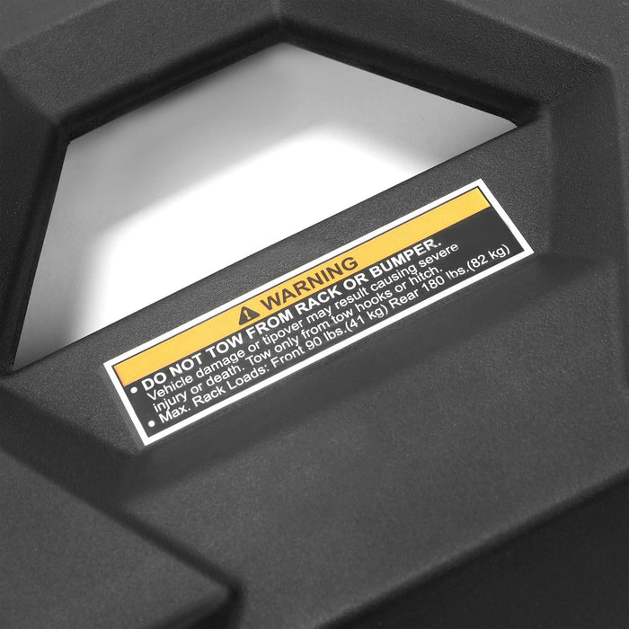 DURAFORCE For 2014-2024 Polaris Sportsman Touring SP 570/450 Black Rear Body Rack Assembly