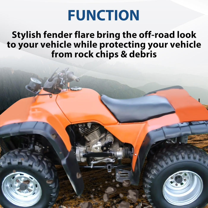 DURAFORCE Front Left Fender Flare Mud Flap Guard For Honda FourTrax 300 TRX300 1996-2000