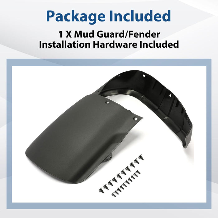 DURAFORCE Front Left Fender Flare Mud Flap Guard For Honda FourTrax 300 TRX300 1996-2000
