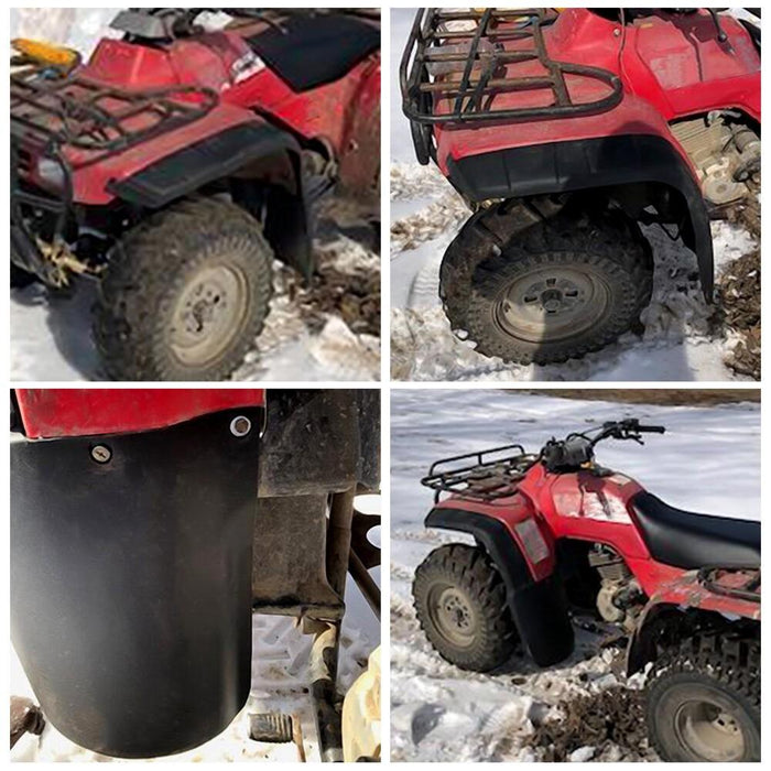 DURAFORCE Front Left Fender Flare Mud Flap Guard For Honda FourTrax 300 TRX300 1996-2000