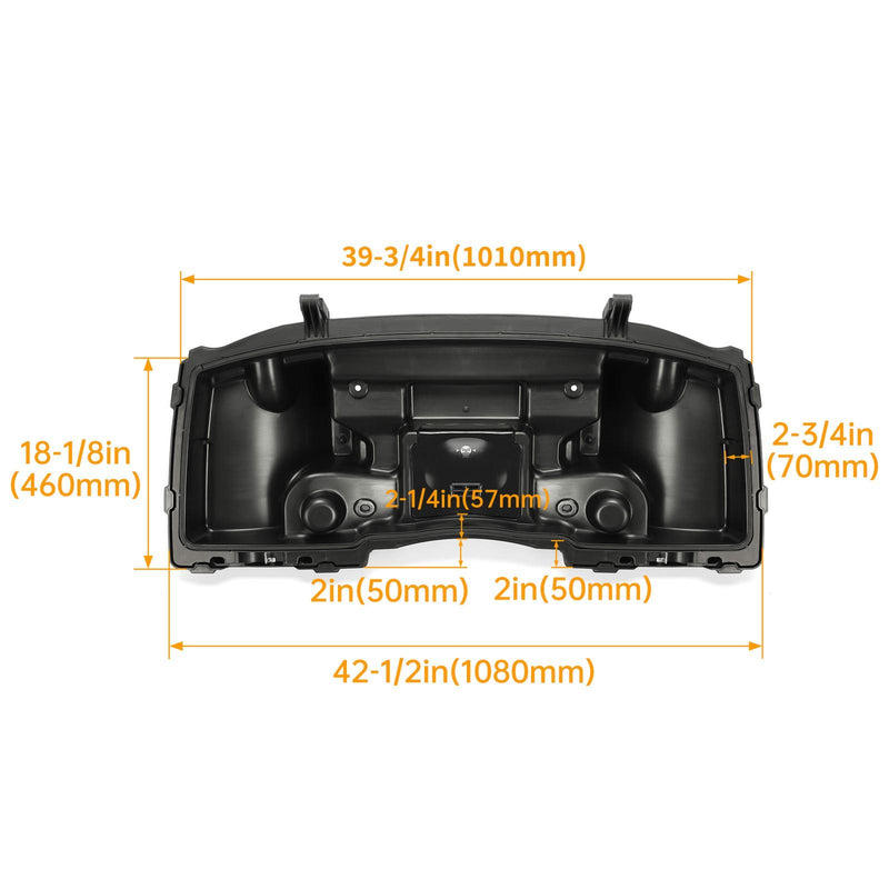 DURAFORCE Front Lower Storage Box For 2005-2010 Polaris Sportsman 400 500 Replaces 2203484