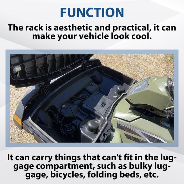 DURAFORCE Front Lower Storage Box For 2005-2010 Polaris Sportsman 400 500 Replaces 2203484