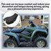 DURAFORCE For Honda TRX 420 Rancher 2007-2013 & 420 FA FPA 2014 ATV Black Complete Seat