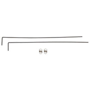 DURAFORCE Rear Tailgate Flexible Step Pad Molding Cap Trim Pad For Ford F250 F350 2011-16