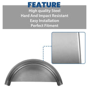 DURAFORCE For 14"-16" Wheel NEW Steel Round Single Axle Trailer Fender & Fender back