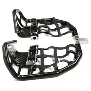 DURAFORCE Nerf Bars Pro Peg Fit Honda Sportrax 400 TRX 400EX 400X Black Bars Black Nets