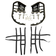 DURAFORCE Nerf Bars Pro Peg Fit Honda Sportrax 400 TRX 400EX 400X Black Bars Black Nets