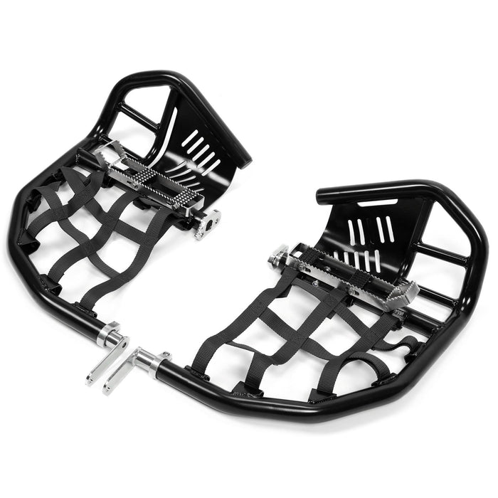 DURAFORCE Nerf Bars Pro Peg Fit Honda Sportrax 400 TRX 400EX 400X Black Bars Black Nets