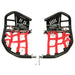DURAFORCE For Honda TRX 400EX 400X Nerf Bars Pro Peg Black Bars Red Nets Bar Heel Guard