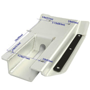 DURAFORCE Aluminum Swing Arm Skid Plate Arm Guard For 99-08 TRX400EX 09-14 TRX400X