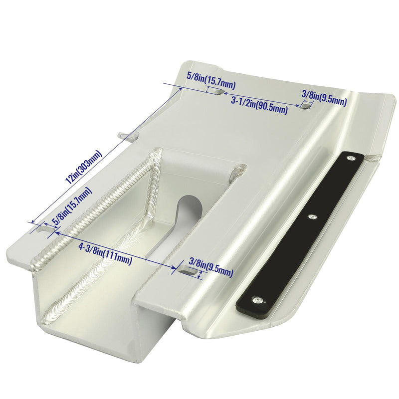 DURAFORCE Aluminum Swing Arm Skid Plate Arm Guard For 99-08 TRX400EX 09-14 TRX400X