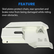 DURAFORCE Aluminum Swing Arm Skid Plate Arm Guard For 99-08 TRX400EX 09-14 TRX400X