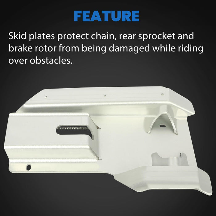 DURAFORCE Aluminum Swing Arm Skid Plate Arm Guard For 99-08 TRX400EX 09-14 TRX400X