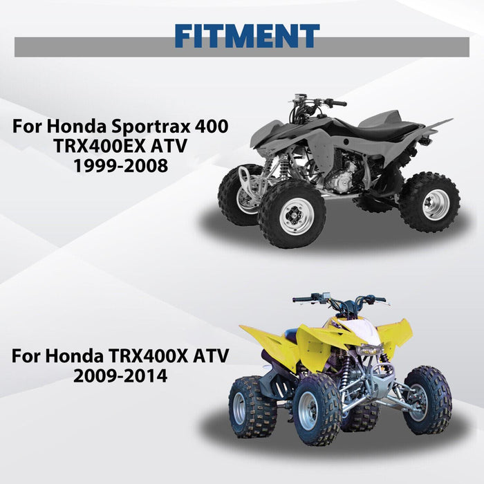 DURAFORCE Aluminum Swing Arm Skid Plate Arm Guard For 99-08 TRX400EX 09-14 TRX400X