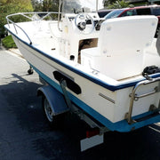 DURAFORCE 2 x Boat Trailer 2' Side Guide Bunk Board Guide-On Carpeted Kit w/ Hardware