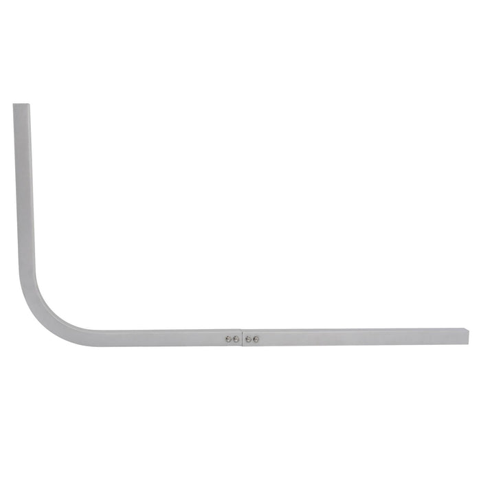 DURAFORCE (1)-1/8" Thick Aluminum 46" Boat Trailer Guide on Poles Side Parts 1 1/2" Square