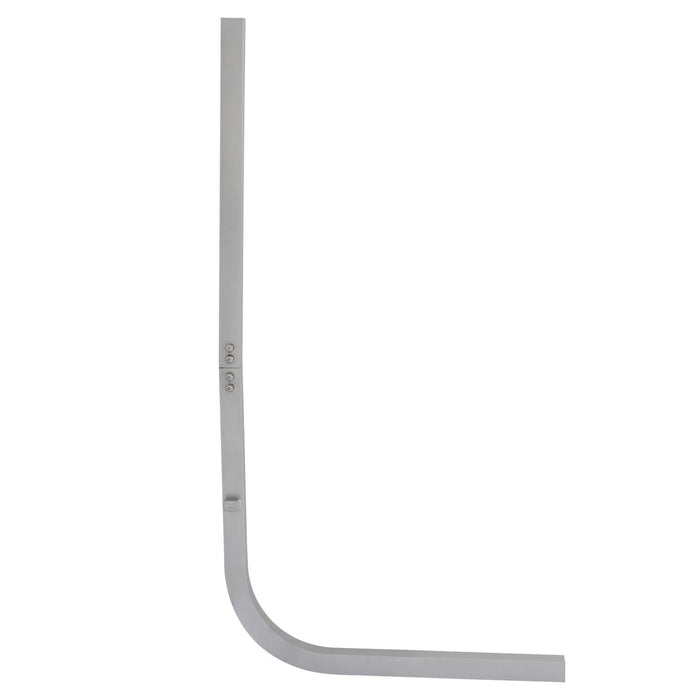 DURAFORCE (1)-1/8" Thick Aluminum 46" Boat Trailer Guide on Poles Side Parts 1 1/2" Square