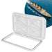 DURAFORCE 24" x 14" White Marine Boat Deck Access Hatch & Lid