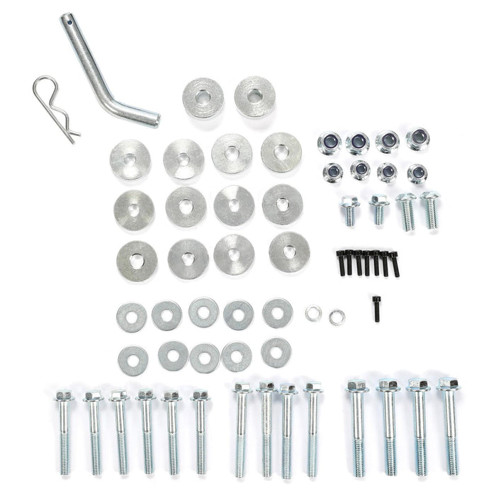 DURAFORCE Heavy Duty Rear Bumper for Polaris RZR XP 1000 (2014-2018) - Red