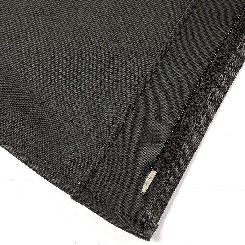 DURAFORCE For 1987-1995 Jeep Wrangler YJ 2DR Soft Top Sailcloth Black w/ Tinted Windows