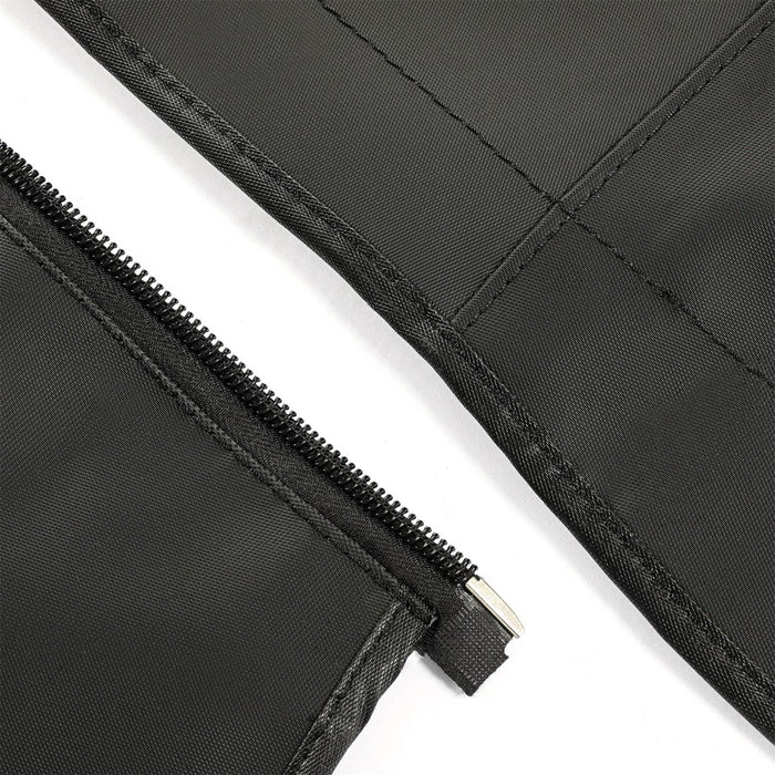 DURAFORCE For 1987-1995 Jeep Wrangler YJ 2DR Soft Top Sailcloth Black w/ Tinted Windows