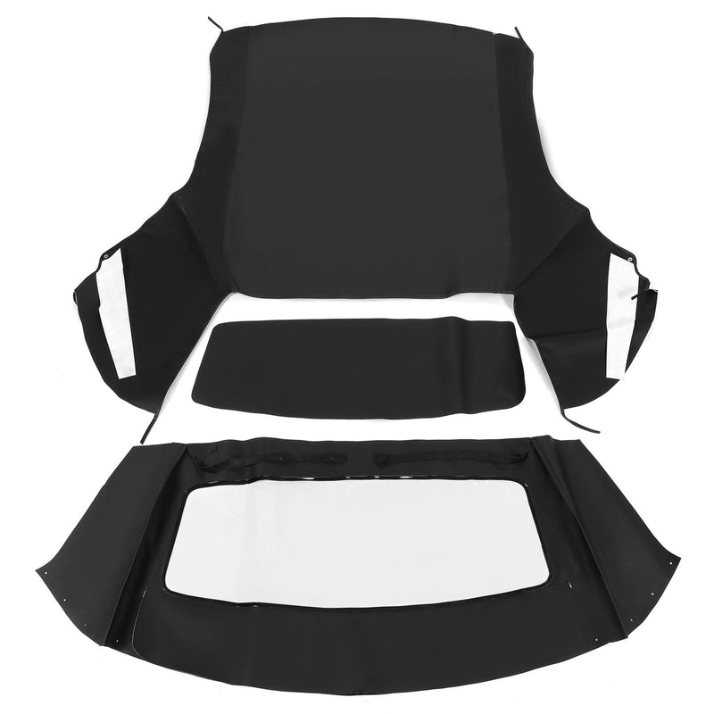 DURAFORCE For Ford mustang 1994 95-04 Soft top W/window BlK Sailcloth Plastic Convertible