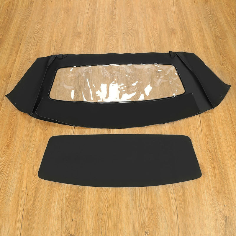 DURAFORCE For Ford mustang 1994 95-04 Soft top W/window BlK Sailcloth Plastic Convertible
