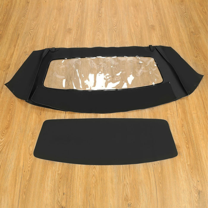 DURAFORCE For Ford mustang 1994 95-04 Soft top W/window BlK Sailcloth Plastic Convertible