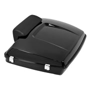 DURAFORCE 5.5'' Vivid Black Razor Pack Trunk Mount Rack For Harley Tour Softail Heritage