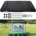 DURAFORCE New Polyethylene Hard Top Roof For Yamaha Rhino 450 660 700 UTV Black