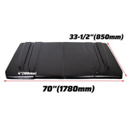 DURAFORCE New Polyethylene Hard Top Roof For Yamaha Rhino 450 660 700 UTV Black