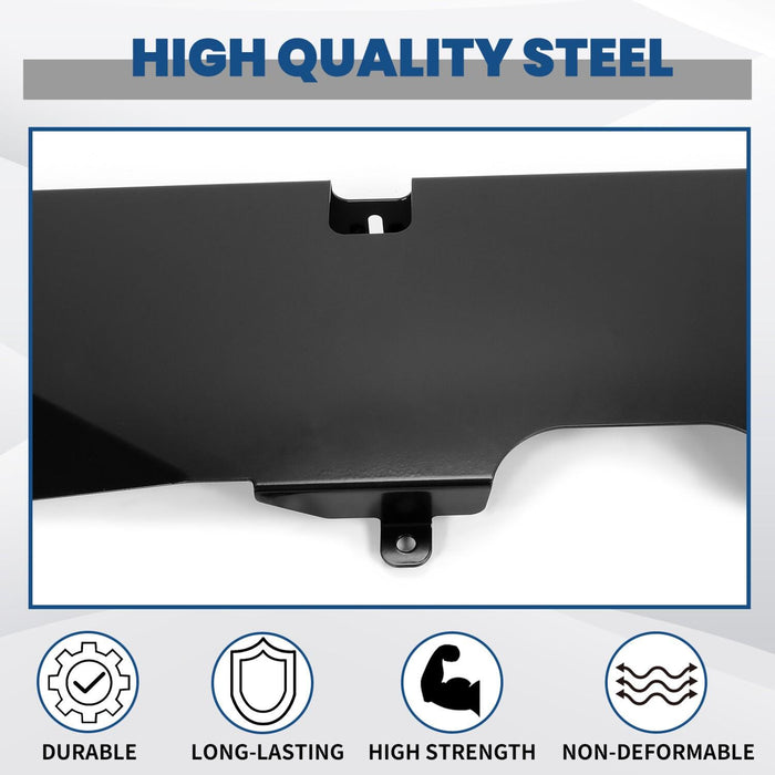 DURAFORCE Fit for 2007-2018 Jeep Wrangler JK 4WD 2-Door Steel Gas Tank Skid Plate Black