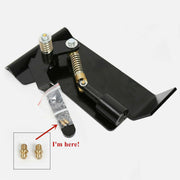 DURAFORCE 1/2" HD Skid Steer Quick Tach Attachment Mount Plate & Conversion Adapter Latch