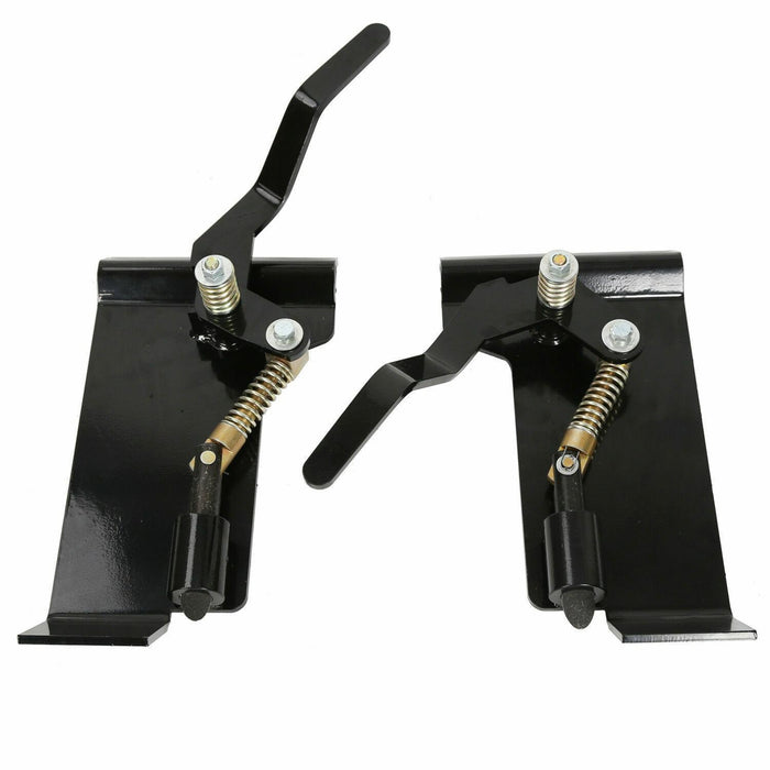 DURAFORCE 1/2" HD Skid Steer Quick Tach Attachment Mount Plate & Conversion Adapter Latch