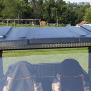 DURAFORCE Polyethylene Hard Top Roof For Polaris Ranger 500 XP700 XP800 UTV Black